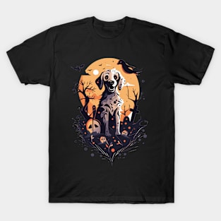 Ghostly Pup Halloween T-Shirt